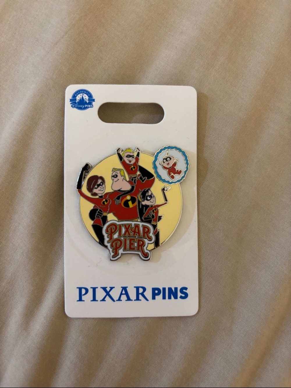 Pixar Pier Incredibles Pin